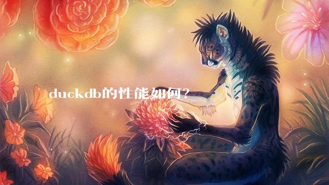 duckdb的性能如何？